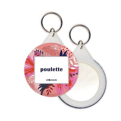 Porte-clés "poulette" (Marthe)