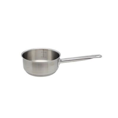 Casseruola in acciaio inox 16 cm 1 litro Elo Profi Cuisine