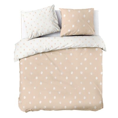 Dindi 'Pretty Peach' duvet covers - 200x220+20cm