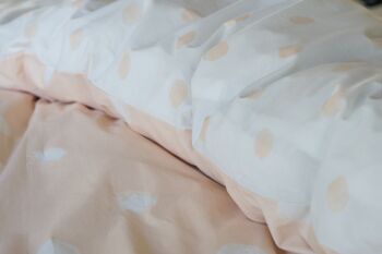 Housses de couette Dindi 'Pretty Peach' - 200x220+20cm 3