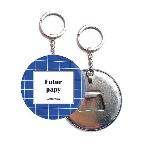 Porte-clés "futur papy" (Caro)