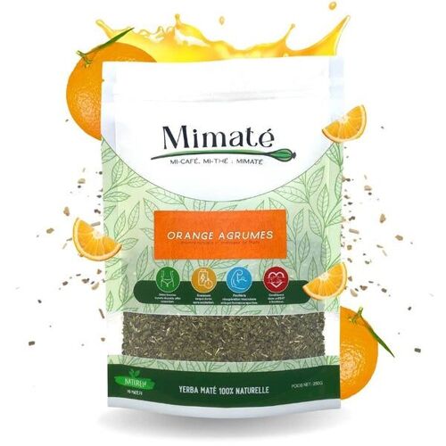 Maté Vert - Orange Agrumes - 250g