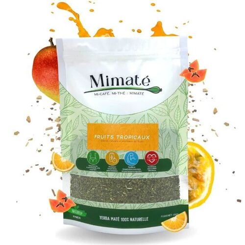 Maté Vert - Fruits Tropicaux - 250g