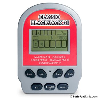 Jeu de poche Electronic Retro Blackjack 21 - jeu de poche - jeu de voyage - jeu de cartes 2