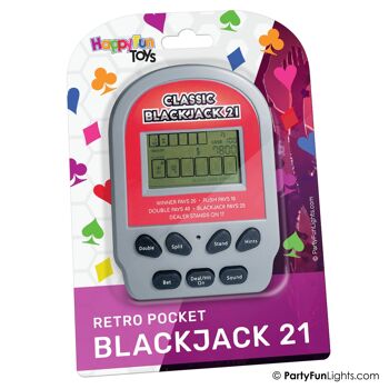 Jeu de poche Electronic Retro Blackjack 21 - jeu de poche - jeu de voyage - jeu de cartes 3