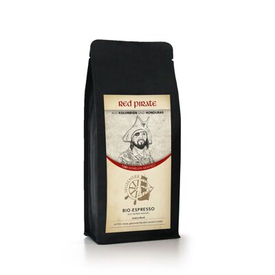 Red Pirate (organic coffee), 250g, bean