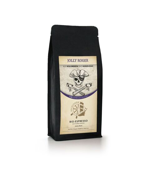 Jolly Roger (Bio-Kaffee), 250g, Bohne