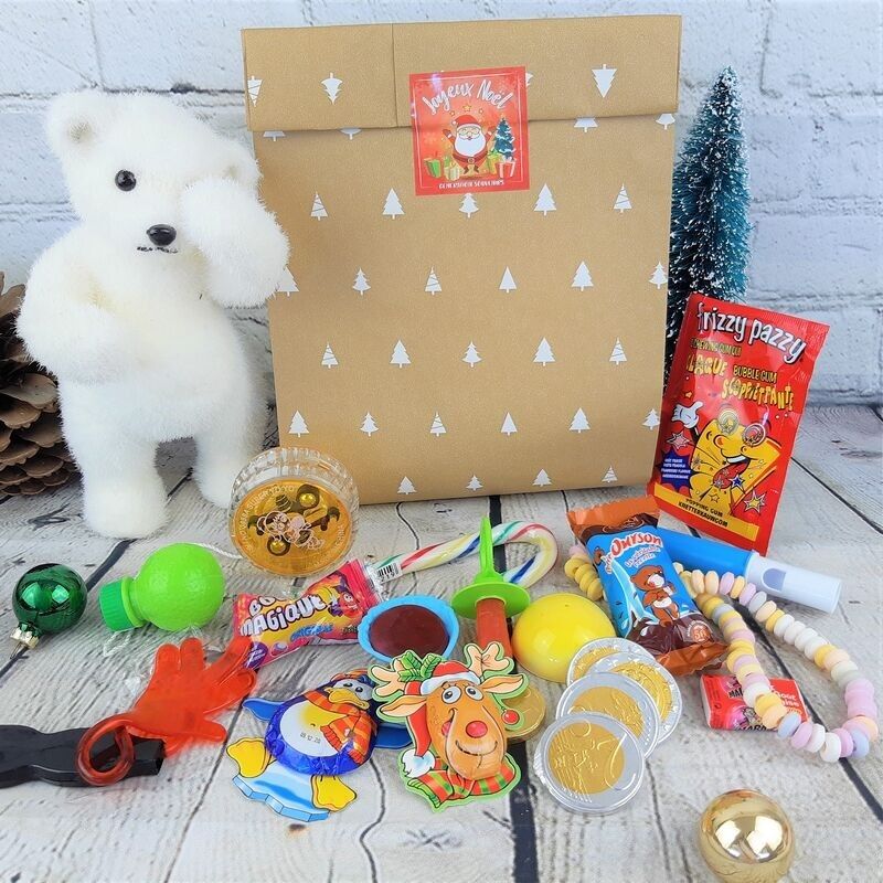 Sacchetto regalo retrò di Natale