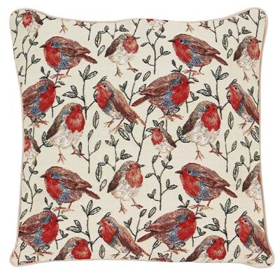 Rouge-gorge - Housse de coussin 45cm*45cm