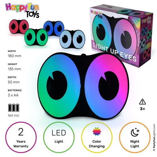 Veilleuse LED multicolore automatique