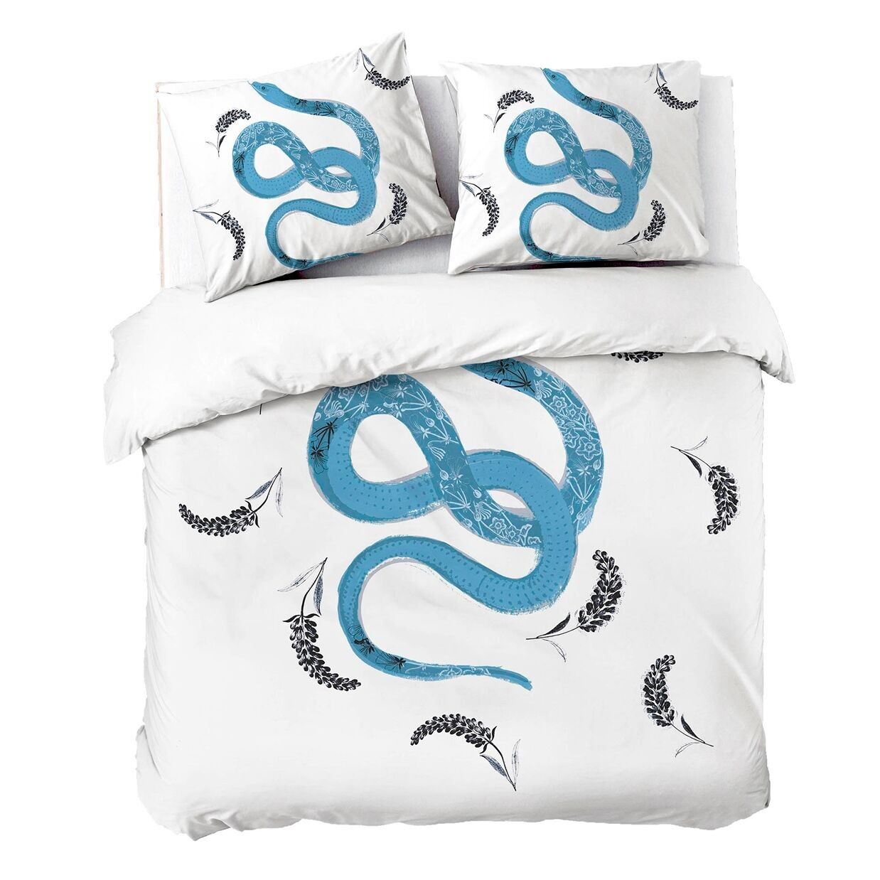 Copripiumini Dindi 'Tattoo snake' - 200x220+20cm