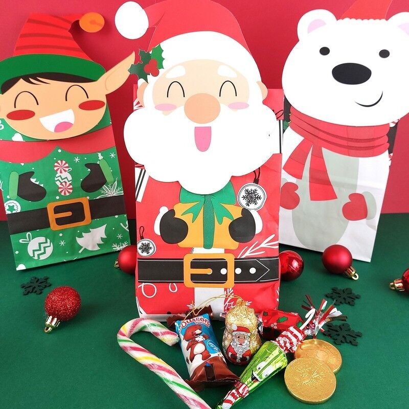 Sacchetto di caramelle - Personaggio natalizio