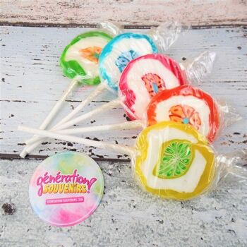 Sucette traditionnelle ancienne - Rock Lollie - Lot de 5 1