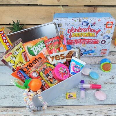 Gift Set - Retro Candy Box & Generation Memories Game Box