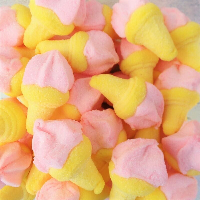 Coni Gelato Marshmallow - Confezione da 10