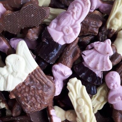 Schokoladen-Weihnachtsmarshmallows – 10er-Packung
