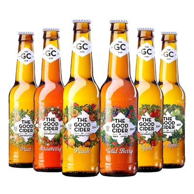 THE GOOD MIXED CIDER 33 CL BOX 12 BOT