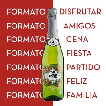 LE BON CIDRE POMME 75 CL COFFRET 6 BOT 3