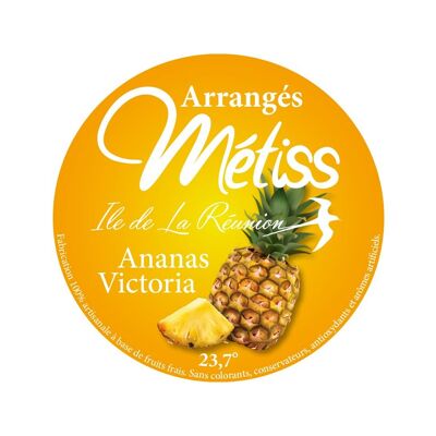 Gemischter Rum, gemischte Ananas Victoria
