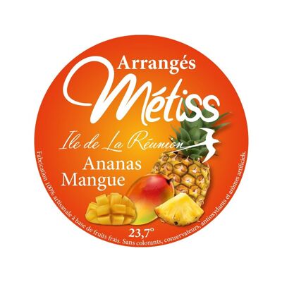 Rhum Arrangé Métiss Ananas Victoria Mangue