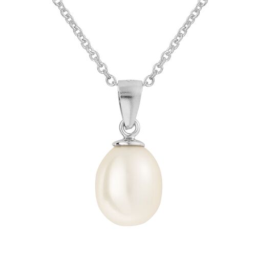Pretty Pearl Drop Necklace