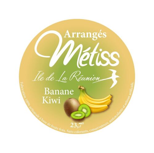 Rhum Métiss Banane Kiwi