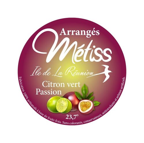 Rhum Métiss Citron Vert Fruit de la Passion