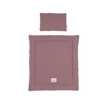 PARURE DE LIT EN MOUSSELINE VIOLET - en collaboration avec MalomiKids 6