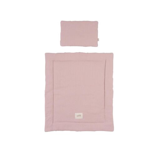 MUSLIN BEDDING SET PINK - in collaboration with MalomiKids