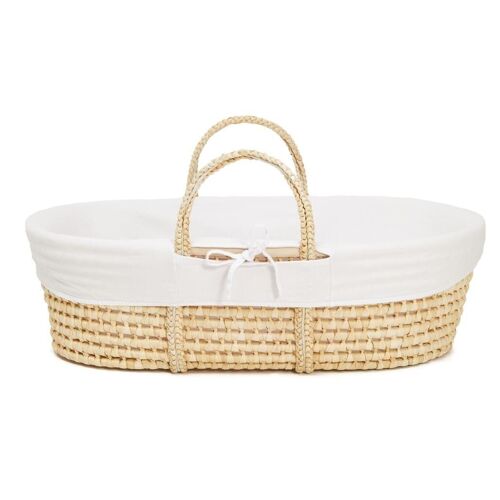Moses basket Cover - White