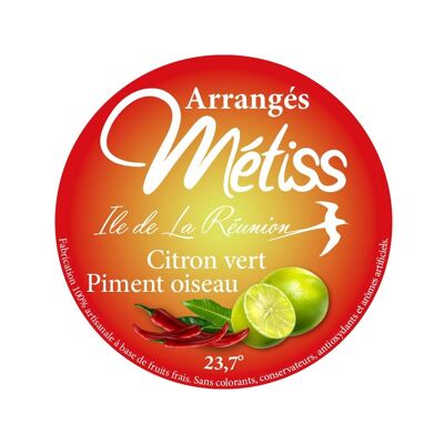 Rhum Métiss Citron Vert Piment Oiseau