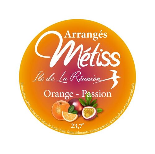 Rhum Métiss Orange - Fruit de la passion
