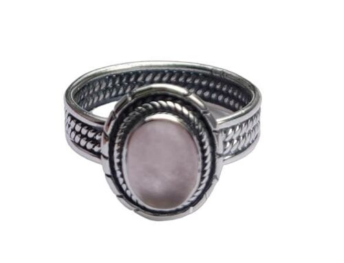 Rainbow Moonstone Oval  925 Sterling Silver Handmade Ring