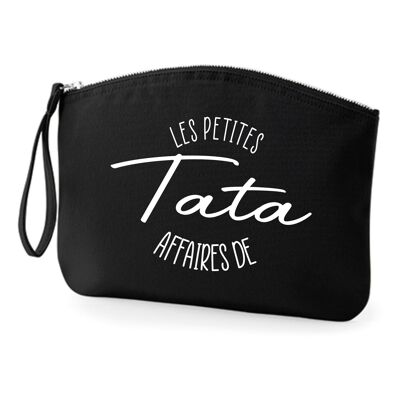 Pencil case "Tata's little things" black