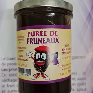 Purée de pruneaux sans sucre ajouté