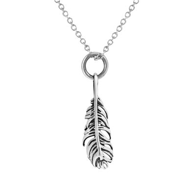 Dainty Feather Necklace