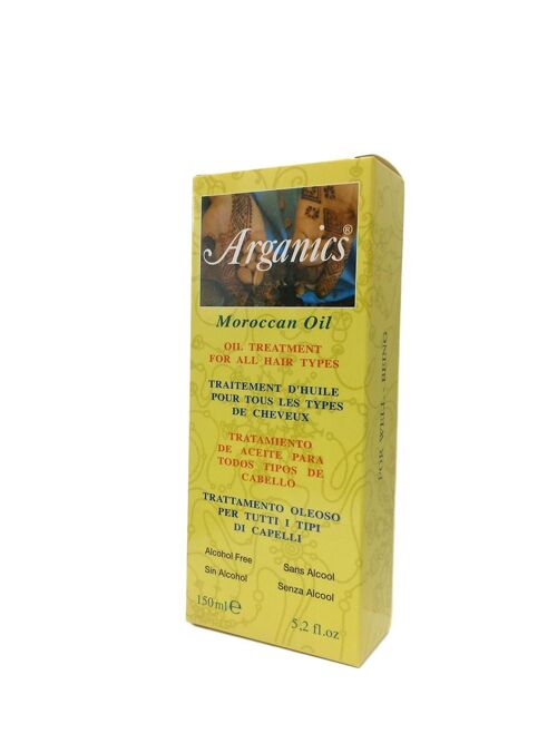 Arganics Hair Treatment for All Hair Types Argan Oil Styling Protective Hair Growth Serum 150ml  Ultimate Professional Haircare Solution