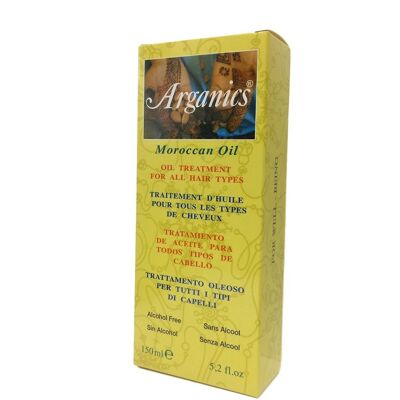 Arganics-Haarbehandlung für alle Haartypen, Arganöl-Styling, schützendes Haarwachstumsserum, 150 ml, ultimative professionelle Haarpflegelösung