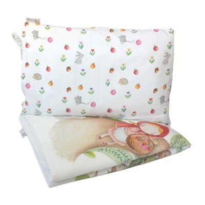 Bedding for baby, 3 el. set Little Red Riding Hood 80x100 cm