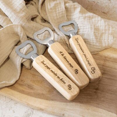 "Happy Birthday Grandpa" sleeve bottle opener - My Bambou