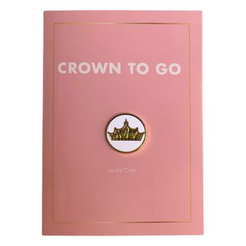 Crown to Go - Grußkarte mit Crown to Go Münze 1