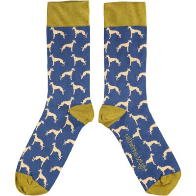 Crew-Socken aus Bio-Baumwolle für Damen – WHIPPET – Marineblau