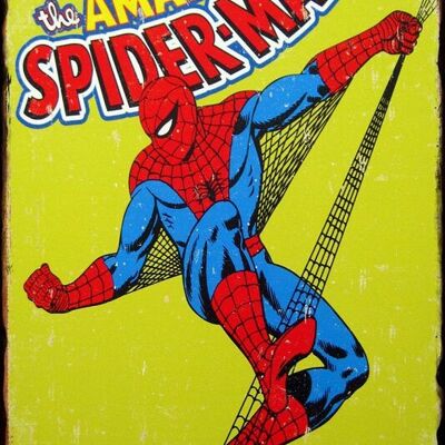 Cartel de chapa El Sorprendente HOMBRE ARAÑA