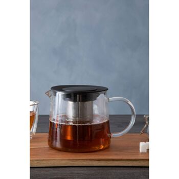 1000ml Glass Heat Resistant Teapot 4