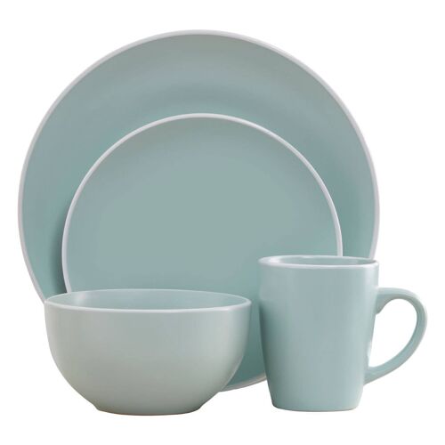 16pc Green Dinner Set