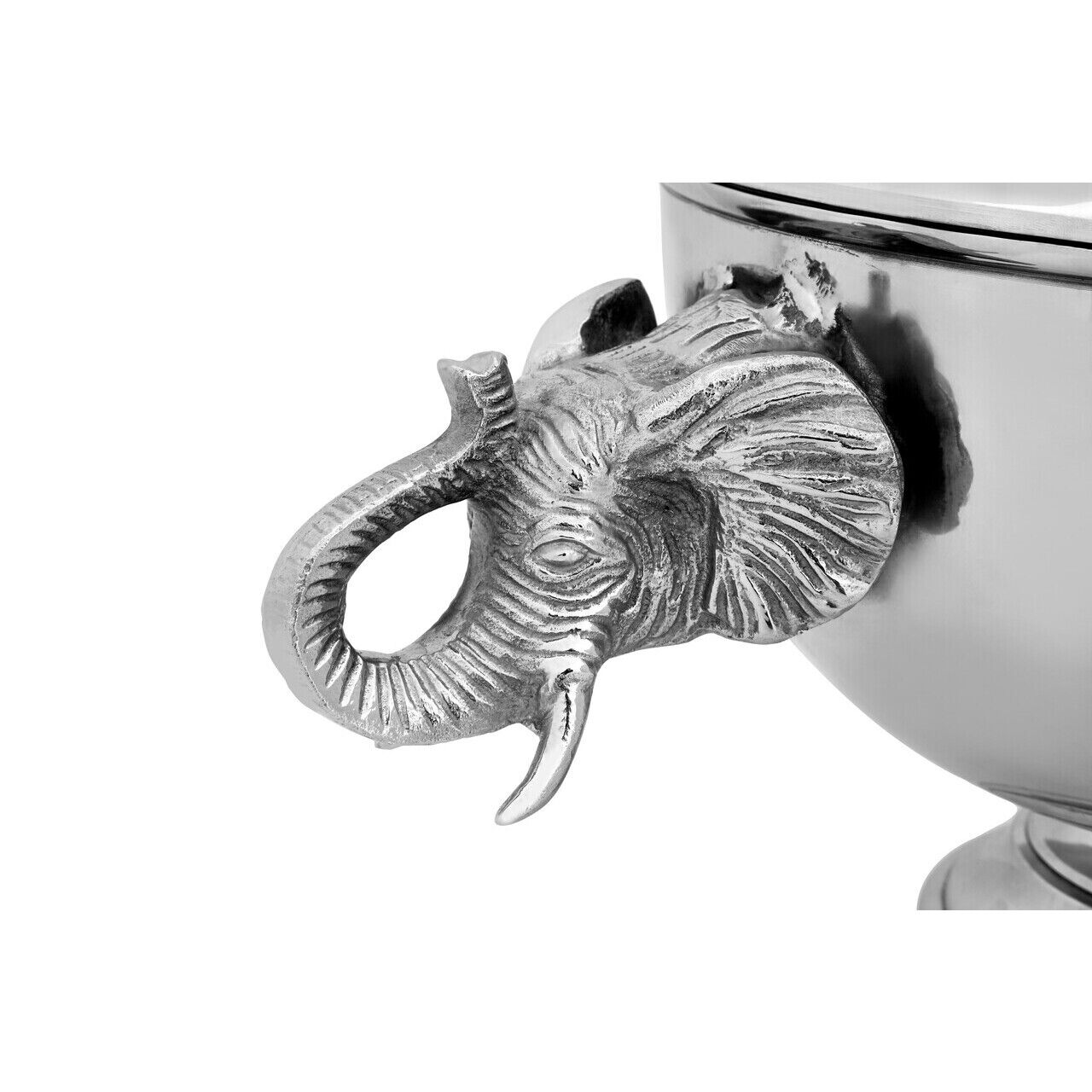 4 Bottles Elephant Wine Cooler with Lid