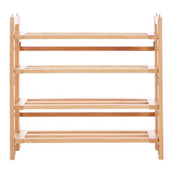 4 Tiers Folding Shoe Rack 1