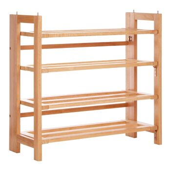 4 Tiers Folding Shoe Rack 8