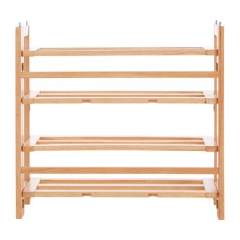 4 Tiers Folding Shoe Rack 10