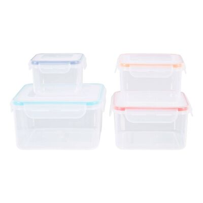 4pc Square Food Containers